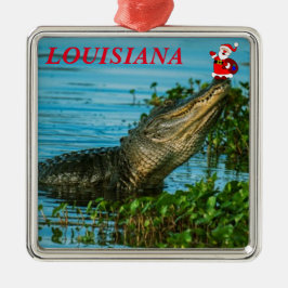 Louisiana Vacation kerstversier Metalen Ornament