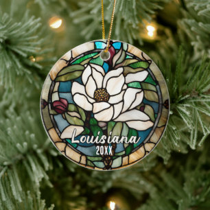 Louisiana Vakantie Souvenir Keramisch Ornament