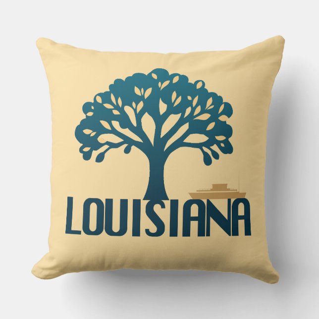Louisiana Verenigde Staten Kussen (Voorkant)