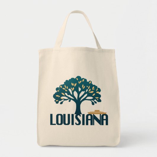 Louisiana Verenigde Staten Tote Bag (Voorkant)