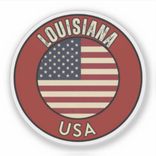 Louisiana Verenigde Staten van Amerika Sticker