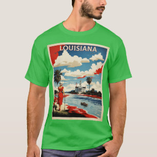 Louisiana Verenigde Staten van Amerika Toerisme Vi T-shirt