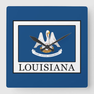 Louisiana Vierkante Klok
