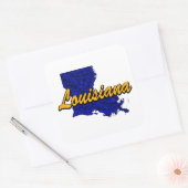 Louisiana Vierkante Sticker (Envelop)