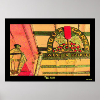 Louisiana Vieux Carre Poster