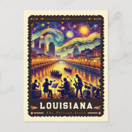 Louisiana | Vincent van Gogh geïnspireerd Briefkaart
