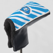 Louisiana vlag golfheadcover (3/4 voorkant)