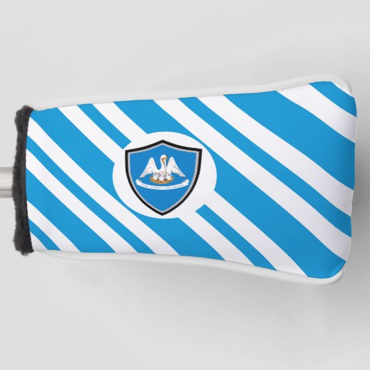 Louisiana vlag golfheadcover (Voorkant)