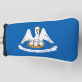 Louisiana vlag golfheadcover (Voorkant)