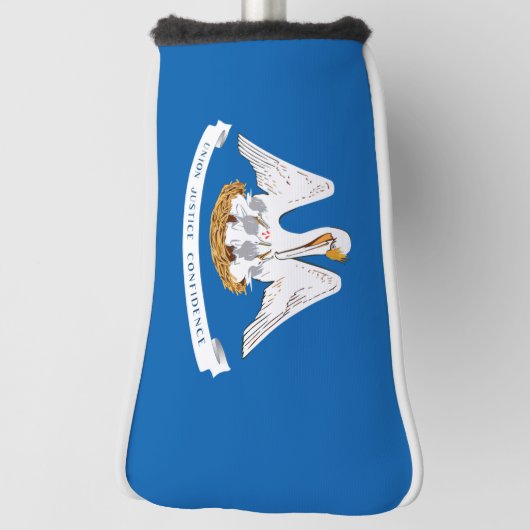 Louisiana vlag golfheadcover (Draai 90)