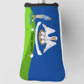 Louisiana vlag golfheadcover (Draai 90)