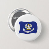 Louisiana Vlag Knop Ronde Button 5,7 Cm (Voorkant /achterkant)