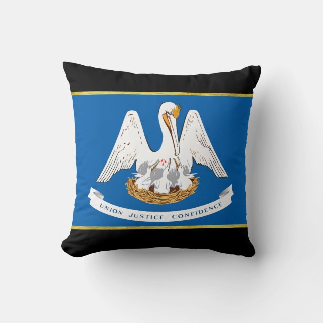 Louisiana vlag kussen (Voorkant)