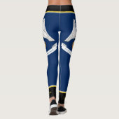 Louisiana vlag leggings (Achterkant)