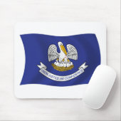 Louisiana Vlag Muismat (Met muis)