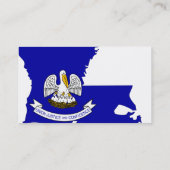 Louisiana-vlag Visitekaartje (Achterkant)