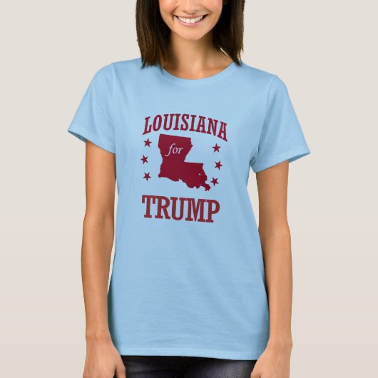 LOUISIANA VOOR DONALD TRUMP T-SHIRT (Voorkant)