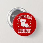 LOUISIANA VOOR TRUMP RONDE BUTTON 5,7 CM (Voorkant /achterkant)