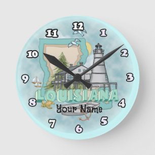 Louisiana Vuurtoren Ronde Klok