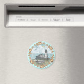Louisiana vuurtorenmagneet magneet (Insitu (Vaatwasser))