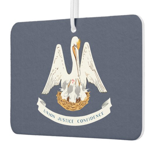 Louisiana-wapen, Amerikaanse T-Shirt Luchtverfrisser (Links)