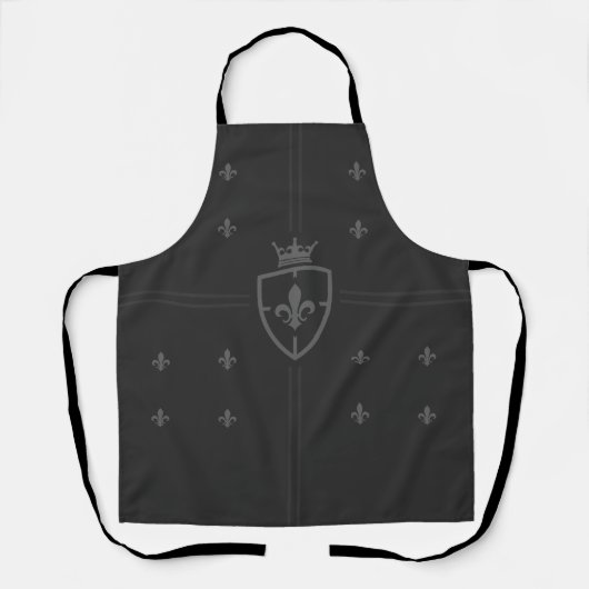 Louisiana wapenschild Fleur de Lis Schort (Voorkant)