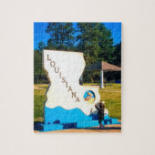 Louisiana welkomstpuzzel legpuzzel (Verticaal)