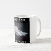 Louisiana White Alligator New Koffiemok (Voorkant rechts)