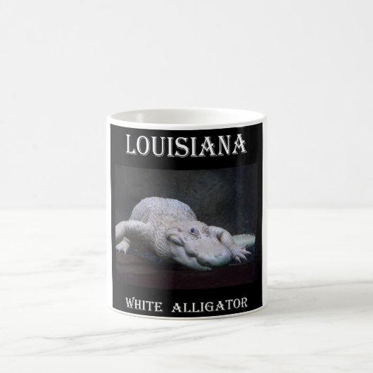 Louisiana White Alligator New Koffiemok (Center)