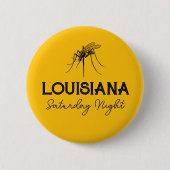 Louisiana zaterdag Mosquito Button (Voorkant)