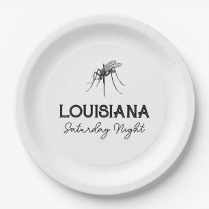 Louisiana zaterdagavond papieren Borden Bordje