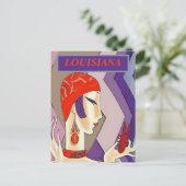 LOUISIANA,  zeeduivel Briefkaart (Staand voorkant)