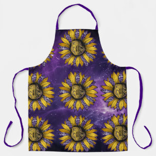Louisiana Zonnebloem/Tijger/Fleur-de-Lis Onderzett Schort