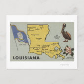 LouisianaGedetailleerde kaart van StateLouisiana (Voorkant)