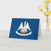 Louisianian Flag, Flag of Louisiana Kaart (Gele Bloem)