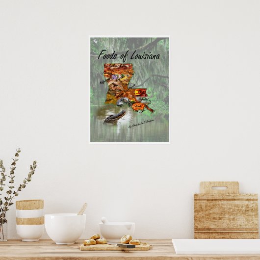 Louisie Foods Poster (Keuken)
