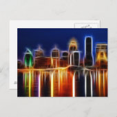 Louisville abstract briefkaart (Voorkant / Achterkant)