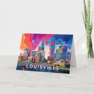 Louisville Abstracte Kunst Kaart