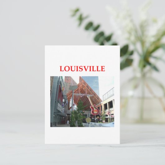 louisville briefkaart (Staand voorkant)