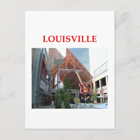louisville briefkaart (Voorkant)