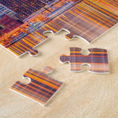 Louisville Buildings Sunset Jigzaag Puzzle Legpuzzel (Zijkant)