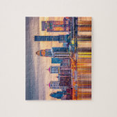 Louisville Buildings Sunset Jigzaag Puzzle Legpuzzel (Verticaal)