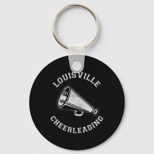 Louisville Cheer Vervingste Retro 90's Cheerleader Sleutelhanger