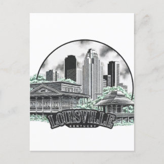 Louisville City Kentucky Verenigde Staten Briefkaart