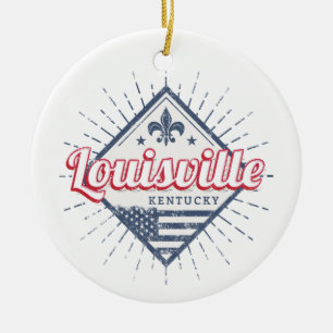Louisville City Kentucky Verenigde Staten  Verenig Keramisch Ornament
