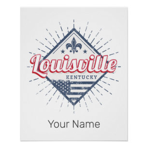 Louisville City Kentucky Verenigde Staten  Verenig Perfect Poster