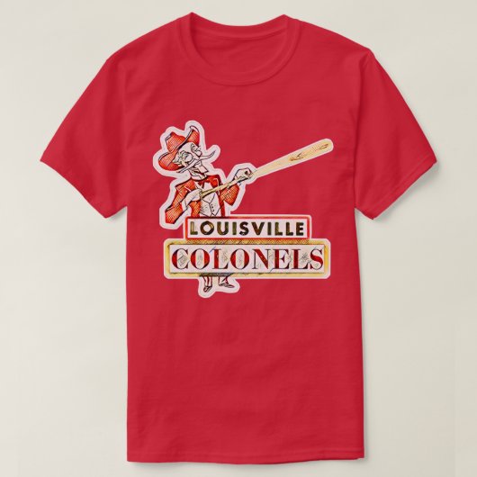 Louisville Colonels Honkbal T-shirt (Design voorkant)