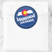 Louisville Colorado vlag brak stickers (Tas)