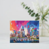 Louisville Derby City Briefkaart (Staand voorkant)