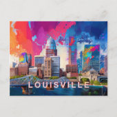 Louisville Derby City Briefkaart (Voorkant)